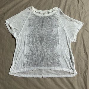 Areopostale Bethany Mota White Shirt